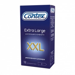 Презервативы Contex Экстра лардж увеличенного размера р. XXL 12 шт.