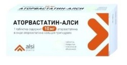 Аторвастатин-АЛСИ табл. п/о пленочной 10 мг 40 шт.