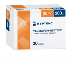 Мебеверин-Вертекс капс. с пролонг. высвоб. 200 мг 30 шт.